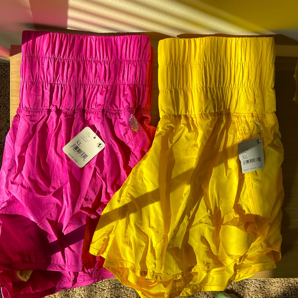 Free People Way Home Shorts NEVER WORN pack of 2